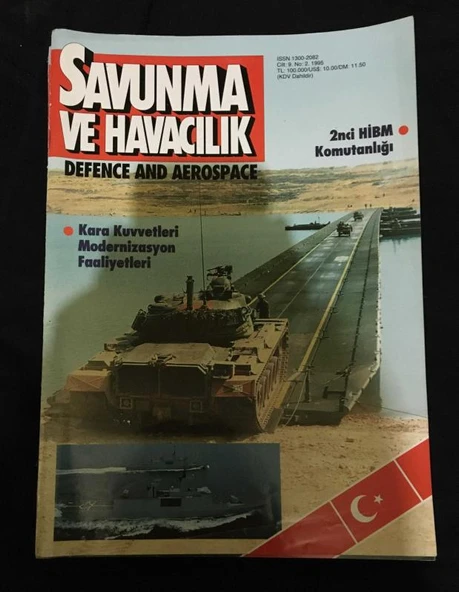 SAVUNMA VE HAVACILIK 1995 Cilt 9 No 2 KARA KUVVETLERİ MODERNİZASYON FAALİYETLERİ (Sahafiye Kitap)
