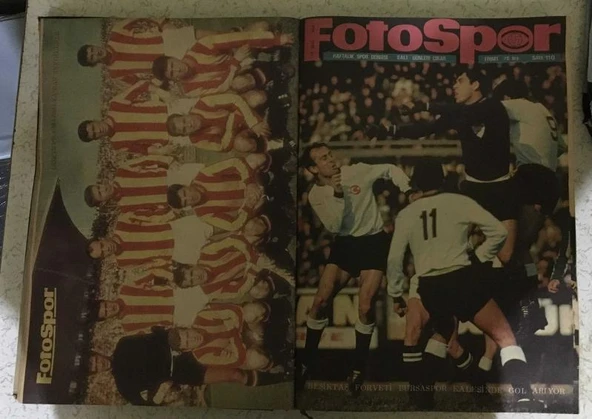 FOTOSPOR Dergisi 1968 - 1969 Sıralı 102-130.Sayılar [toplam 29 sayı] (Sahafiye Kitap) - 3