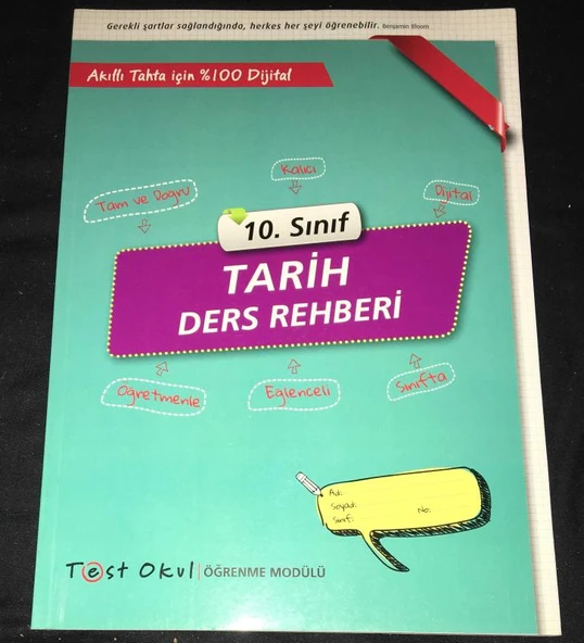 10.SINIF TARİH DERS REHBERİ Öğrenme Modülü (Sahafiye Kitap)