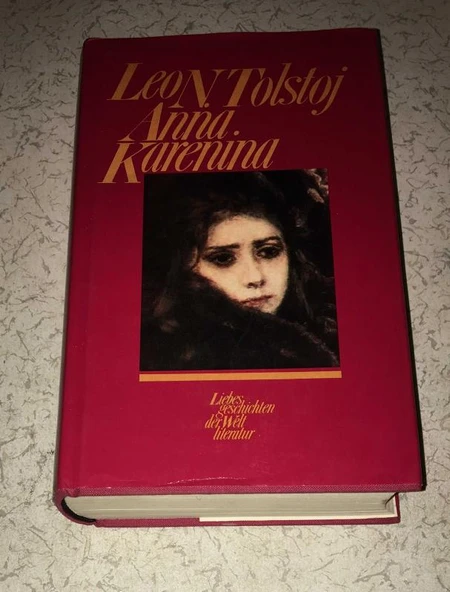 Anna Karenina [Almanca] - ciltli - şömizli - 1966 baskı (Sahafiye Kitap) ürün görseli 1