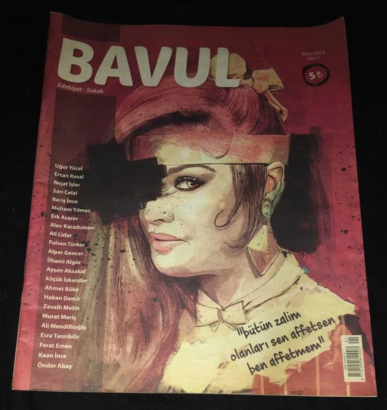 BAVUL Ekim 2015 Sayı 1 Kapak BERGEN (Sahafiye Kitap) ürün görseli