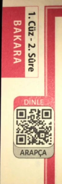 SESLİ KUR'AN-I KERİM [orta boy] [Kare - QR kodlu] [3.görseldeki kodla test dinlemesi yapabilirsiniz] (Sahafiye Kitap) - Resim 3