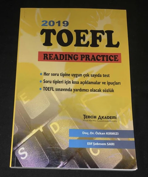 2019 TOEFL READING PRACTICE (Sahafiye Kitap)