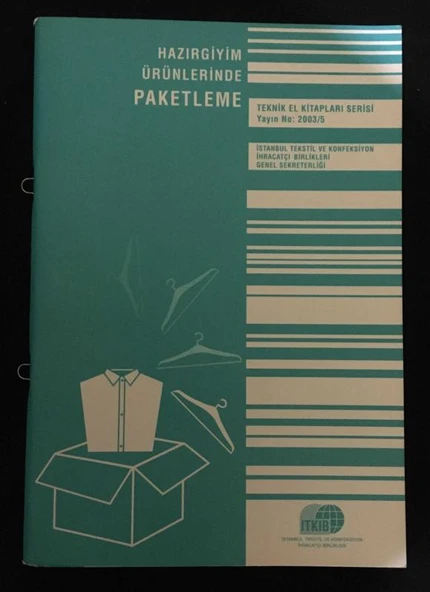 HAZIRGİYİM ÜRÜNLERİNDE PAKETLEME (Sahafiye Kitap) ürün görseli 1