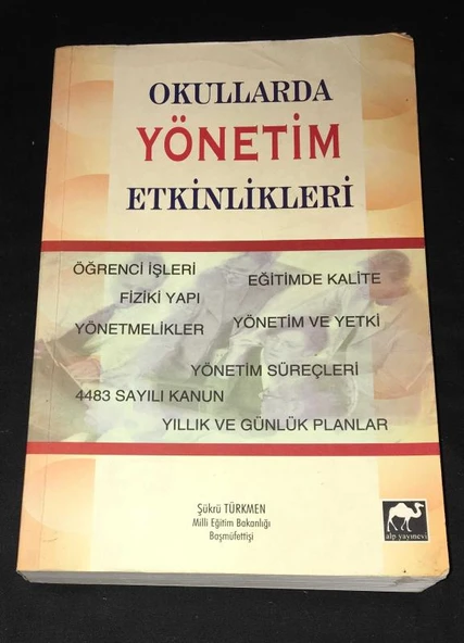 OKULLARDA YÖNETİM ETKİNLİKLERİ (Sahafiye Kitap)