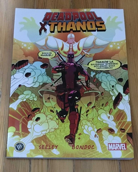 Marvel - DEADPOOL X - THANOS (Sahafiye Kitap)