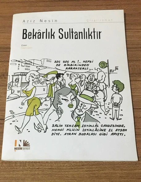 BEKARLIK SULTANLIKTIR Çizgi-Roman (Sahafiye Kitap)
