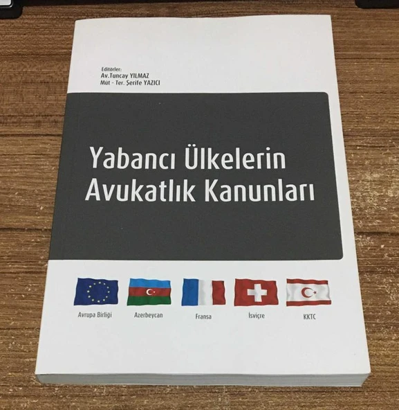 YABANCI ÜLKELERİN AVUKATLIK KANUNLARI (Sahafiye Kitap) ürün görseli 1