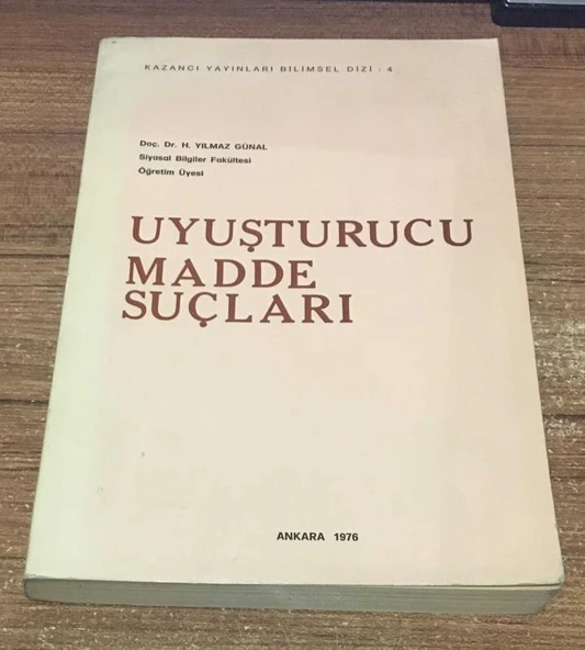 UYUŞTURUCU MADDE SUÇLARI (Sahafiye Kitap) ürün görseli 1