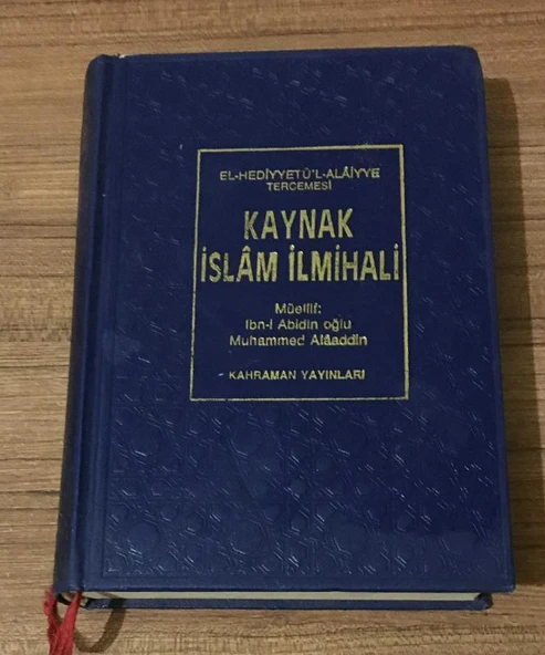 EL-HEDİYYETÜ'L-ALAİYYE TERCEMESİ Kaynak İslam İlmihali (Sahafiye Kitap) ürün görseli 1