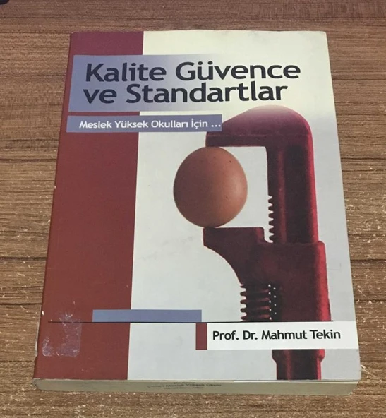 KALİTE GÜVENCE VE STANDARTLAR Meslek Yüksek Okulları için (Sahafiye Kitap) ürün görseli 1