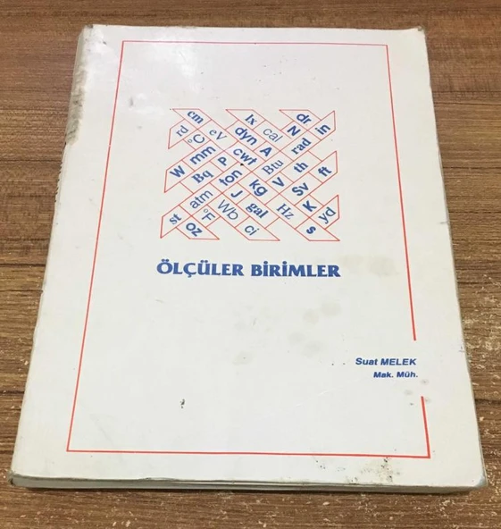 ÖLÇÜLER BİRİMLER (Sahafiye Kitap) ürün görseli 1