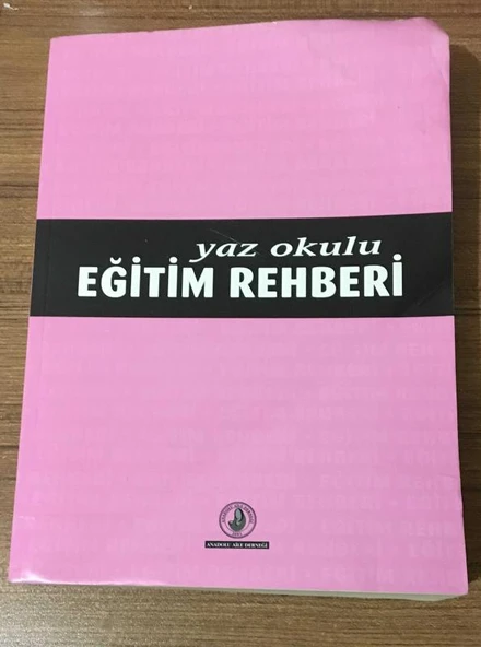 YAZ OKULU EĞİTİM REHBERİ (Sahafiye Kitap)