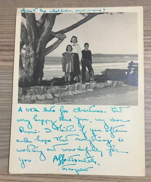 Kore Gazisi HASAN BASRİ DANIŞMAN'IN 1949'larda AMERİKA'DA ÇEKİLMİŞ 1 Adet FOTOĞRAF - ÖZEL ALBÜMÜNDEN - (Sahafiye Kitap)