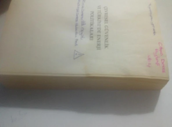 ÇEVRESEL GÜVENLİK VE TÜRKİYE'DE ENERJİ POLİTİKALARI (Sahafiye Kitap) - Resim 2