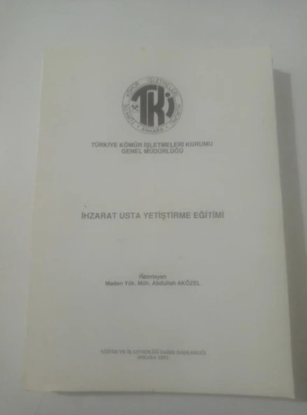 İHZARAT USTA YETİŞTİRME EĞİTİMİ (Sahafiye Kitap) ürün görseli 1