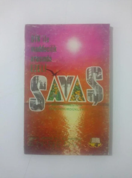 DİN İLE MADDECİLİK ARASINDA EZELİ SAVAŞ (Sahafiye Kitap) ürün görseli 1