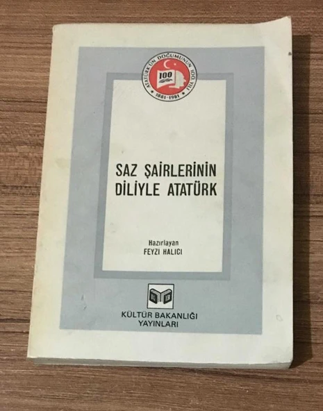 SAZ ŞAİRLERİNİN DİLİYLE ATATÜRK (Sahafiye Kitap) ürün görseli 1