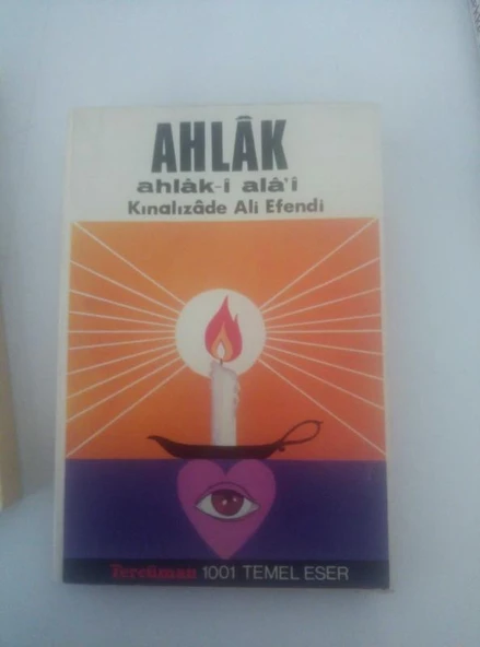 AHLAK Ahlâk-î Alâ'î ( AHLAK İLMİ ) (Sahafiye Kitap) ürün görseli 1