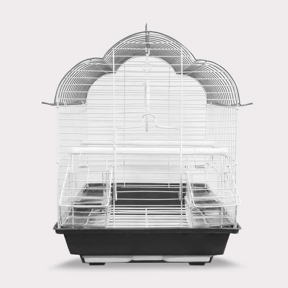 Qh Kuş Kafesi 30x23x40 CM Siyah Muhabbet Kanarya ürün görseli 1