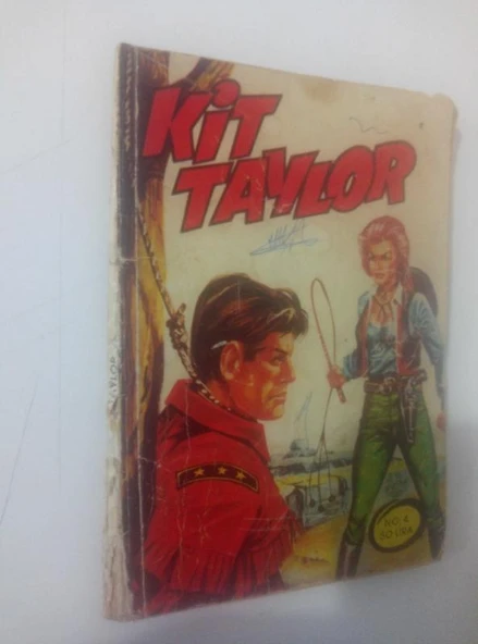 KİT TAYLOR Oklahoma İncisi, Yıl:1981, No: 4, (Sahafiye Kitap)