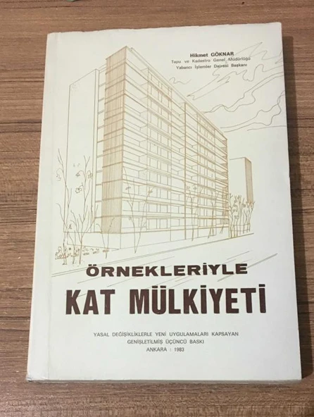 ÖRNEKLERİYLE KAT MÜLKİYETİ (Sahafiye Kitap) ürün görseli 1