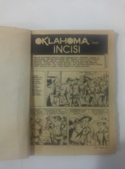 KİT TAYLOR Oklahoma İncisi, Yıl:1981, No: 4, (Sahafiye Kitap) - 3