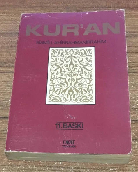 KUR'AN 11.BASKI (Sahafiye Kitap) ürün görseli 1