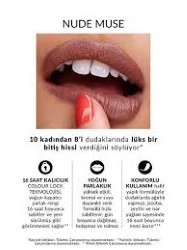 Avon Power Stay Kremsi Vinyl Likit Ruj - Nude Muse - Resim 2