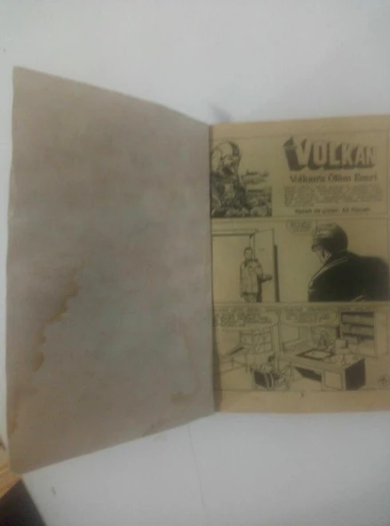 YENİ YÜZBAŞI VOLKAN : Volkan'a Ölüm Emri, Sayı:31 - 100 Lira ( Lütfen açıklamaya bakınız. ) (Sahafiye Kitap) - 3