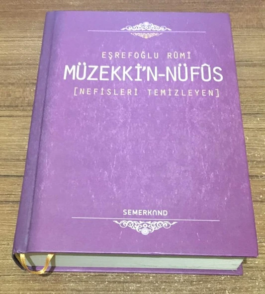 MÜZEKKİ'N NUFÛS Nefisleri Temizleyin 6.BASKI - 2014 (Sahafiye Kitap) ürün görseli 1