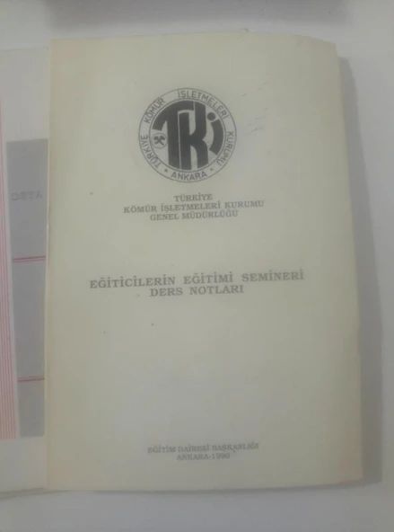 EĞİTİCİLERİN EĞİTİMİ SEMİNERİ DERS NOTLARI (Sahafiye Kitap) ürün görseli 1
