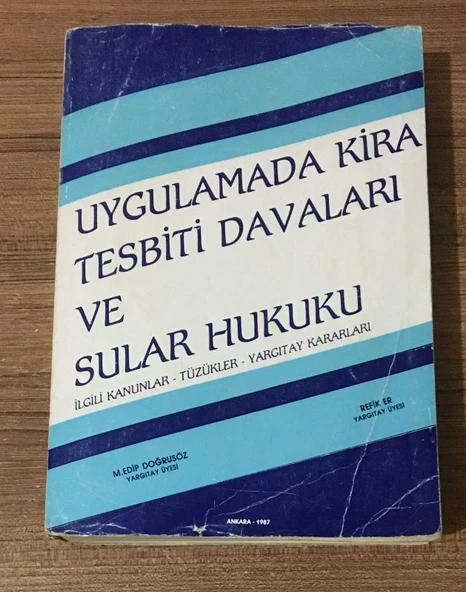 UYGULAMADA KİRA TESBİTİ DAVLARI VE SULAR HUKUKU (Sahafiye Kitap) - 1