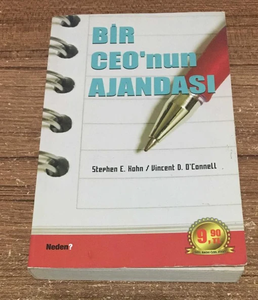 BİR CEO'NUN AJANDASI - Cep Boy - (Sahafiye Kitap) ürün görseli