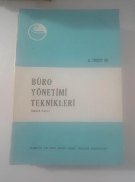 BÜRO YÖNETİMİ TEKNİKLERİ (Sahafiye Kitap) ürün görseli