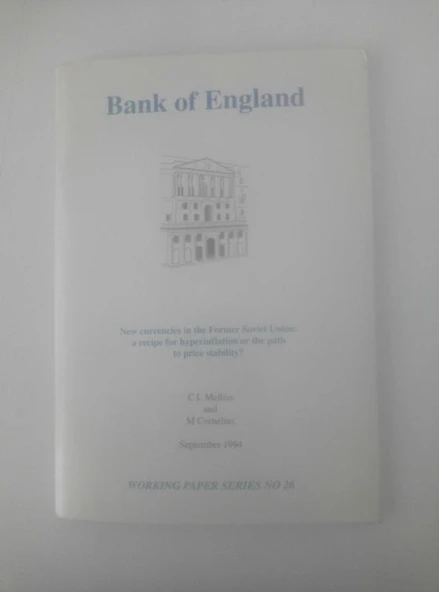 BANK OF ENGLAND (Sahafiye Kitap) ürün görseli
