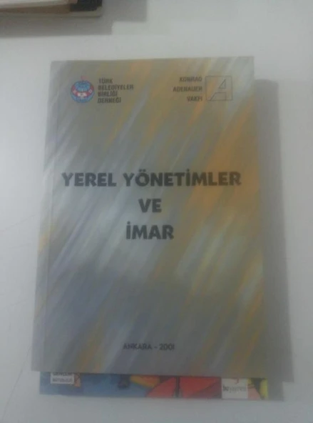 YEREL YÖNETİMLER VE İMAR (Sahafiye Kitap) ürün görseli 1