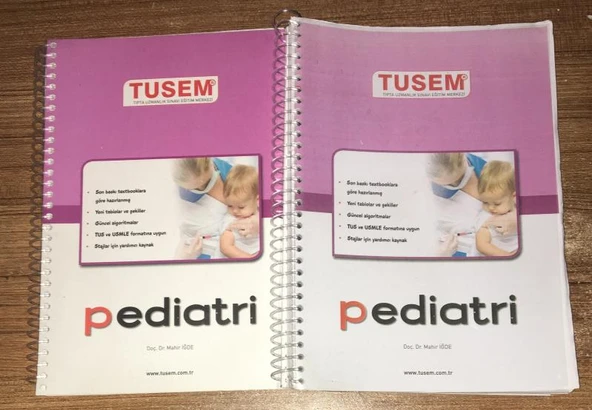 PEDİATRİ 2 Cilt - Takım - Spiralli Kitap - 2018 BASKI (Sahafiye Kitap)