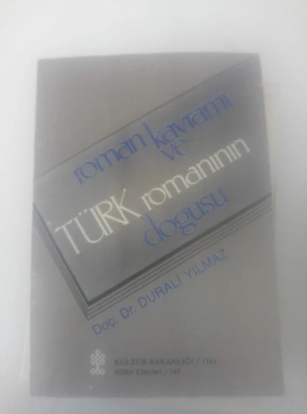 ROMAN KAVRAMI VE TÜRK ROMANININ DOĞUŞU (Sahafiye Kitap)