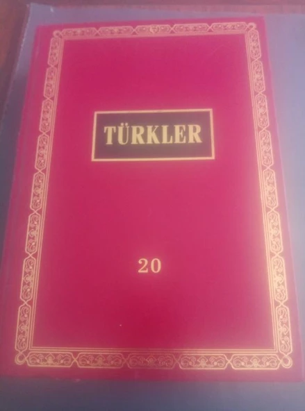 TÜRKLER Cilt: 20 (Sahafiye Kitap) ürün görseli 1