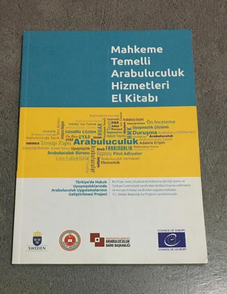 MAHKEME TEMELLİ ARABULUCULUK HİZMETLERİ EL KİTABI 3.BASIM (Sahafiye Kitap) ürün görseli 1