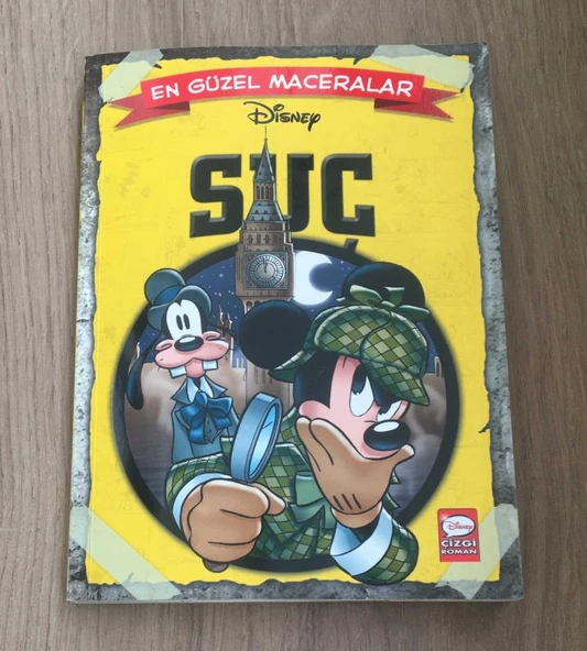 Disney Çizgi Roman - SUÇ (Sahafiye Kitap)