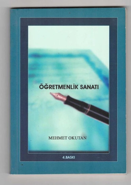 ÖĞRETMENLİK SANATI (Sahafiye Kitap)