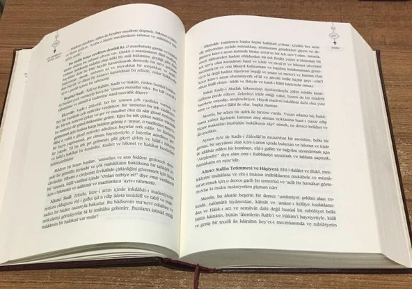 Risale-i Nur Külliyatından SÖZLER [büyük boy] - Türkiye Diyanet Vakfı - (Sahafiye Kitap) - Resim 2