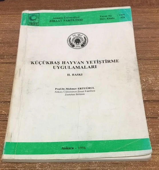 KÜÇÜKBAŞ HAYVAN YETİŞTİRME UYGULAMALARI 2.BASKI (Sahafiye Kitap)