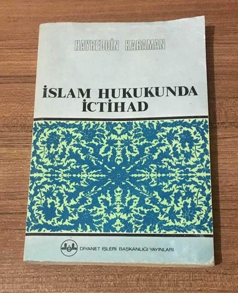 İSLAM HUKUKUNDA İCTİHAD (Sahafiye Kitap) ürün görseli 1