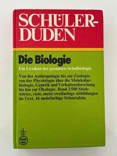 SCHÜLER-DUDEN Die Biologie (Sahafiye Kitap) ürün görseli 1