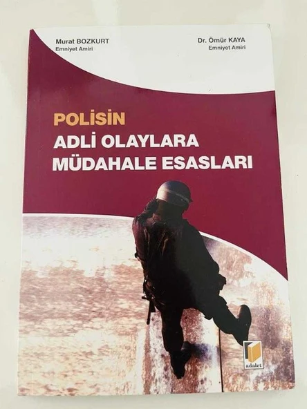 POLİSİN ADLİ OLAYLARA MÜDAHALE ESASLARI (Sahafiye Kitap) ürün görseli 1