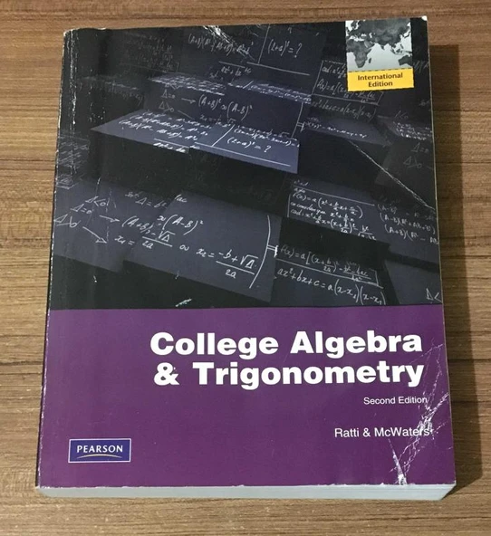 College Algebra & Trigonometry -SECOND EDITION - (Sahafiye Kitap)