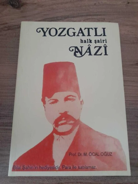 YOZGATLI HALK ŞAİRİ NÂZÎ (Sahafiye Kitap) ürün görseli 1